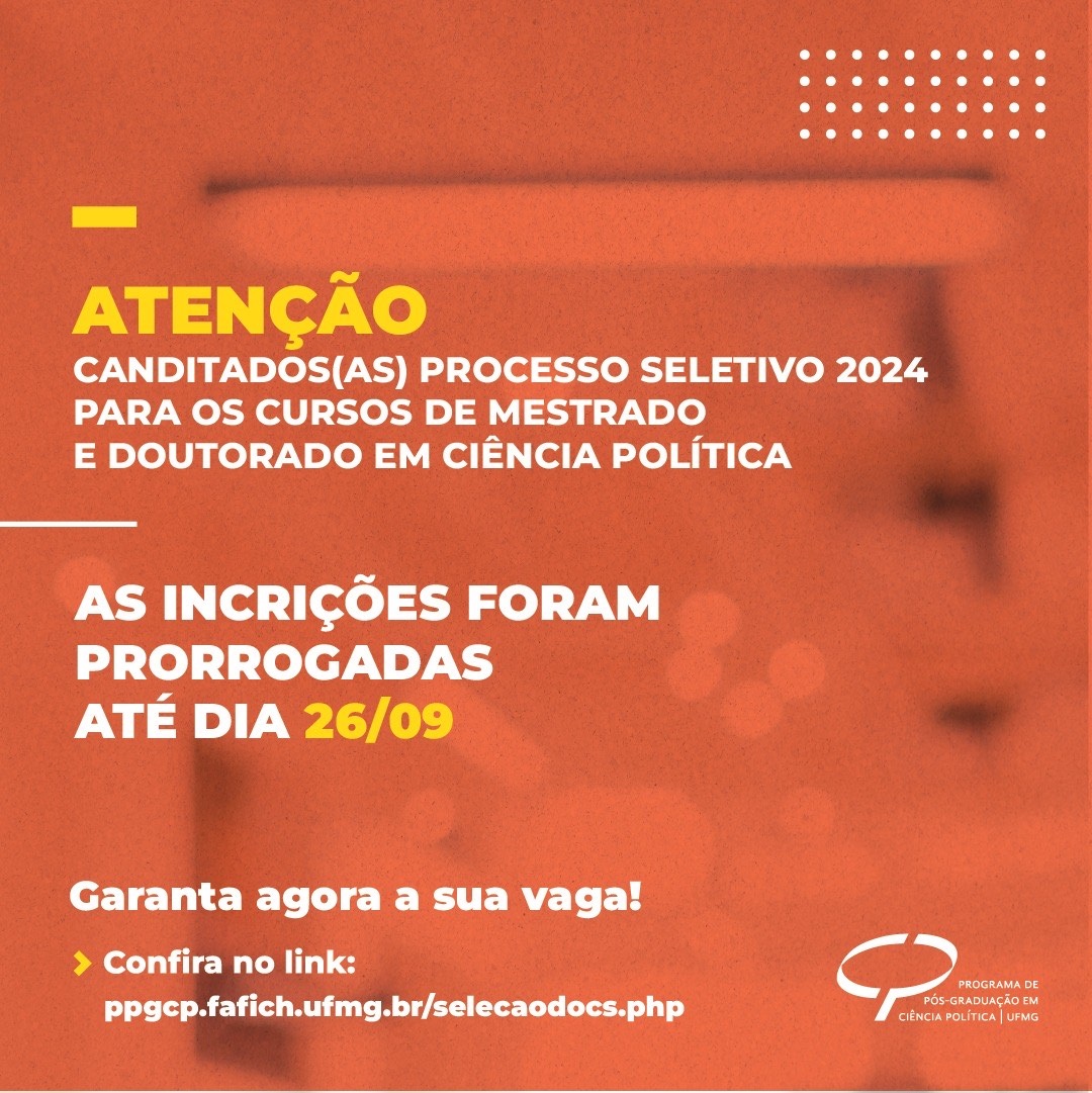 UFMG - Universidade Federal de Minas Gerais - Pós-graduação em Direito abre  inscrições para mestrado e doutorado